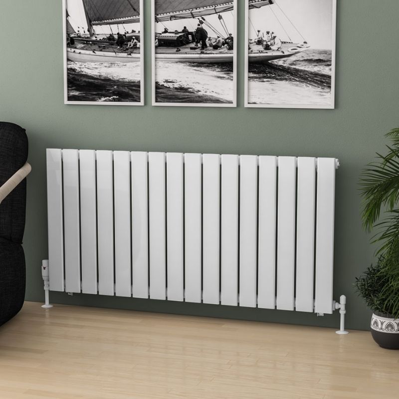 Eastbrook Warrington Type 10 Vertical Radiator 600mm x 1212mm - Gloss White - 41.0532 - TAP 'N' SHOWER