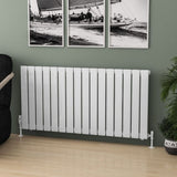 Eastbrook Warrington Type 10 Vertical Radiator 600mm x 1212mm - Gloss White - 41.0532 - TAP 'N' SHOWER