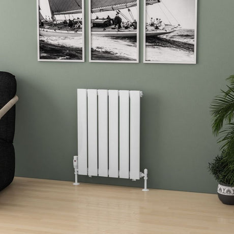 Eastbrook Warrington Type 10 Vertical Radiator 600mm x 452mm - Gloss White - 41.0520 - TAP 'N' SHOWER