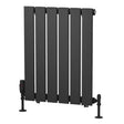 Eastbrook Warrington Type 10 Vertical Radiator 600mm x 452mm - Matt Anthracite - 41.0521 - TAP 'N' SHOWER