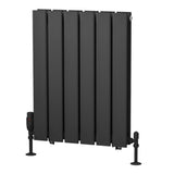 Eastbrook Warrington Type 20 Vertical Radiator 600mm x 456mm - Matt Anthracite - 41.0551 - TAP 'N' SHOWER