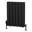 Eastbrook Warrington Type 20 Vertical Radiator 600mm x 456mm - Matt Black - 41.0552 - TAP 'N' SHOWER