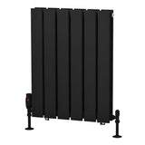Eastbrook Warrington Type 20 Vertical Radiator 600mm x 456mm - Matt Black - 41.0552 - TAP 'N' SHOWER