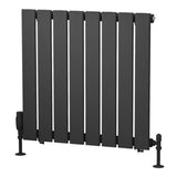 Eastbrook Warrington Type 10 Vertical Radiator 600mm x 604mm - Matt Anthracite - 41.0524 - TAP 'N' SHOWER