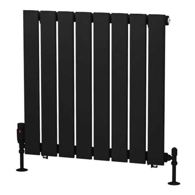 Eastbrook Warrington Type 10 Vertical Radiator 600mm x 604mm - Matt Black - 41.0525 - TAP 'N' SHOWER