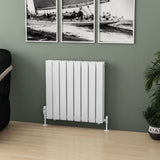 Eastbrook Warrington Type 20 Vertical Radiator 600mm x 608mm - Gloss White - 41.0553 - TAP 'N' SHOWER