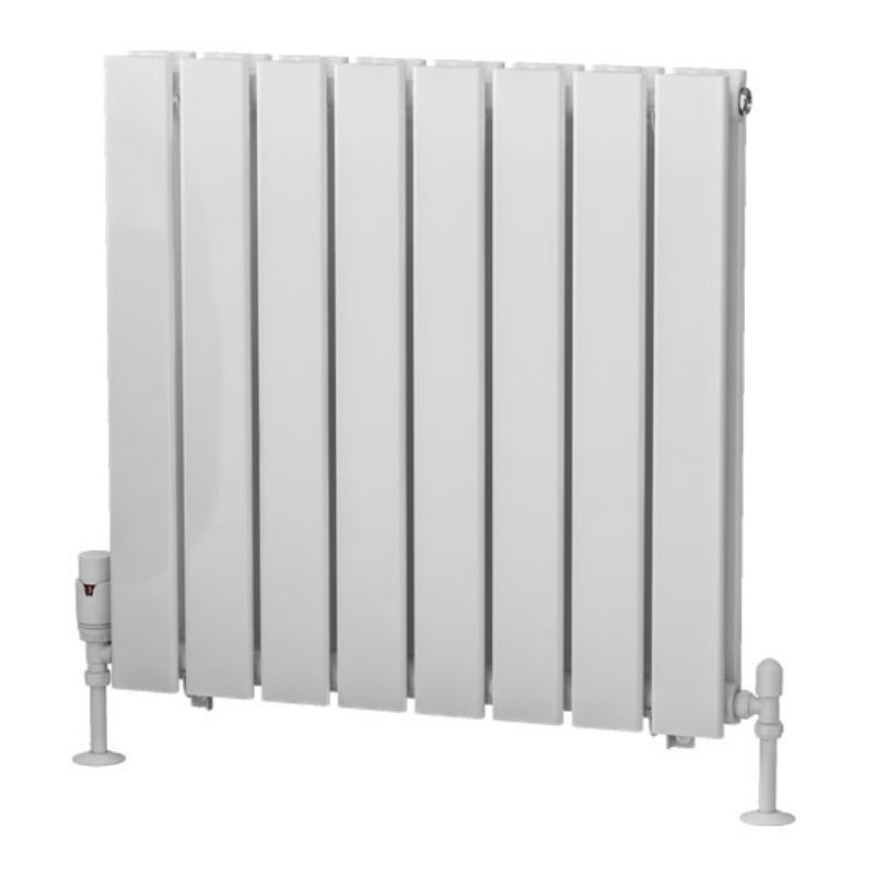 Eastbrook Warrington Type 20 Vertical Radiator 600mm x 608mm - Gloss White - 41.0553 - TAP 'N' SHOWER