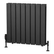 Eastbrook Warrington Type 20 Vertical Radiator 600mm x 608mm - Matt Anthracite - 41.0554 - TAP 'N' SHOWER