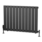 Eastbrook Warrington Type 10 Vertical Radiator 600mm x 832mm - Matt Anthracite - 41.0527 - TAP 'N' SHOWER
