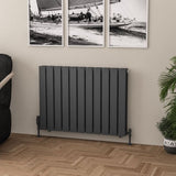 Eastbrook Warrington Type 20 Vertical Radiator 600mm x 836mm - Matt Anthracite - 41.0557 - TAP 'N' SHOWER
