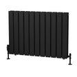 Eastbrook Warrington Type 20 Vertical Radiator 600mm x 836mm - Matt Black - 41.0558 - TAP 'N' SHOWER