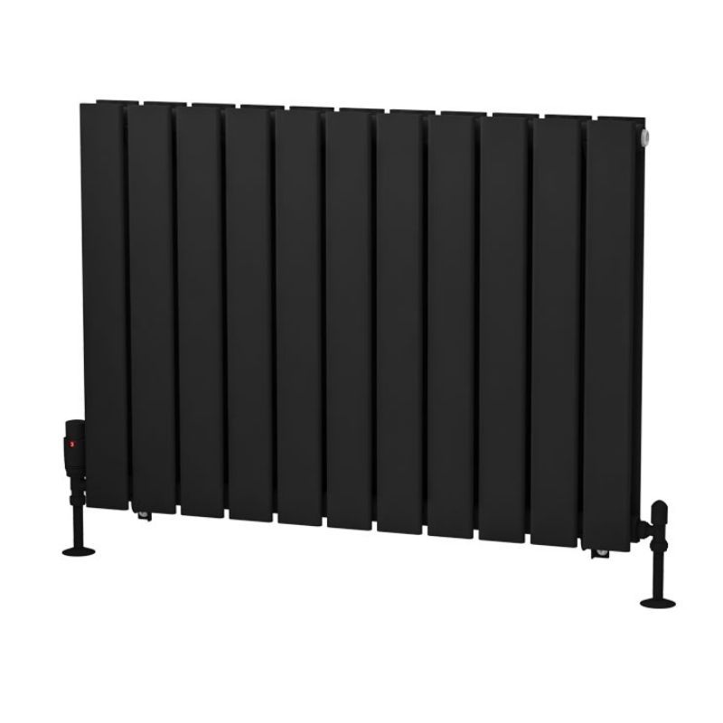 Eastbrook Warrington Type 20 Vertical Radiator 600mm x 836mm - Matt Black - 41.0558 - TAP 'N' SHOWER