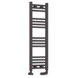 Eastbrook Wendover Straight Ladder Radiator 1000mm x 300mm - Matt Anthracite - 41.0640 - TAP 'N' SHOWER