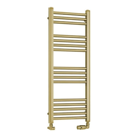 Eastbrook Wendover Straight Ladder Radiator 1000mm x 400mm - Brushed Brass - 41.0702 - TAP 'N' SHOWER