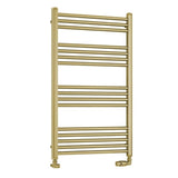 Eastbrook Wendover Straight Ladder Radiator 1000mm x 600mm - Brushed Brass - 41.0704 - TAP 'N' SHOWER
