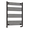 Eastbrook Wendover Straight Ladder Radiator 1000mm x 750mm - Matt Black - 41.0677 - TAP 'N' SHOWER