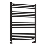 Eastbrook Wendover Straight Ladder Radiator 1000mm x 750mm - Matt Black - 41.0677 - TAP 'N' SHOWER