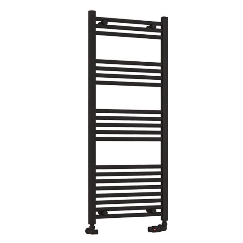 Eastbrook Wendover Straight Ladder Radiator 1200mm x 400mm - Brushed Brass - 41.0705 - TAP 'N' SHOWER