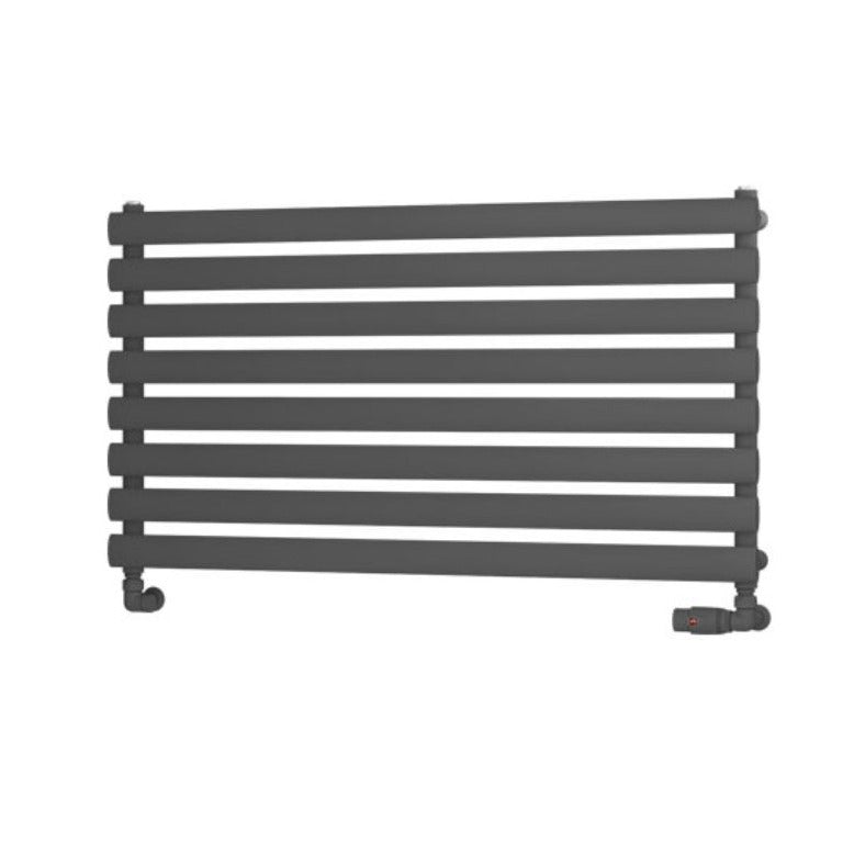 Eastbrook Tunstall Designer Towel Radiator 560mm x 1000mm - Matt Anthracite - 89.0026 - TAP 'N' SHOWER