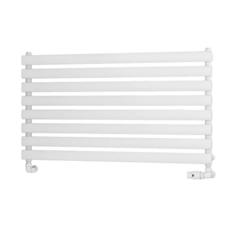 Eastbrook Tunstall Designer Towel Radiator 560mm x 1000mm - Matt White - 89.0025 - TAP 'N' SHOWER