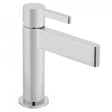 Chrome Vado Edit Mono Basin Mixer with single lever and contemporary solid brass design