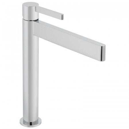 Vado Edit Extended Mono Basin Mixer chrome single lever solid brass mixer tap for modern bathrooms