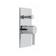 Vado Edit 2 Outlet Manual Shower Valve with Diverter - Polished Chrome - EDI-147A-C/P