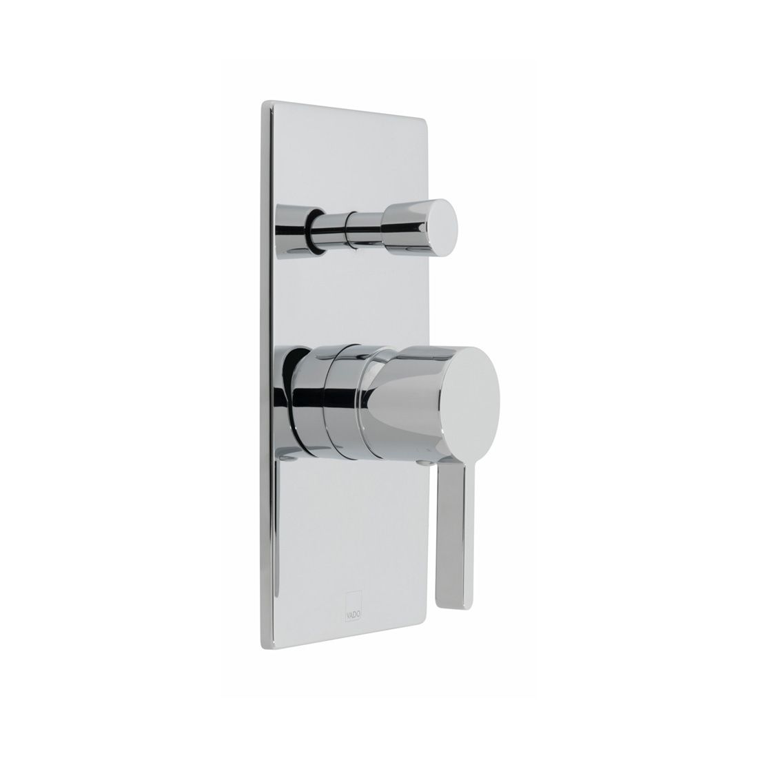 Vado Edit 2 Outlet Manual Shower Valve with Diverter - Polished Chrome - EDI-147A-C/P
