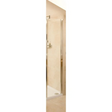Roman Embrace Bright Silver 800mm x 1900mm Inline Panel - EHL813S
