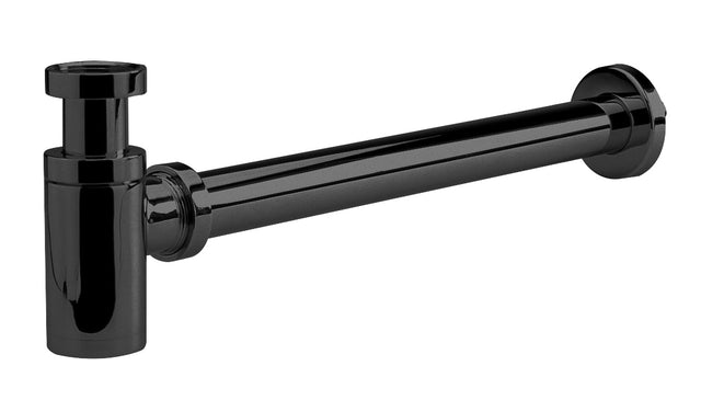 Hudson Reed Minimalist Bottle Trap - Matt Black - EK402