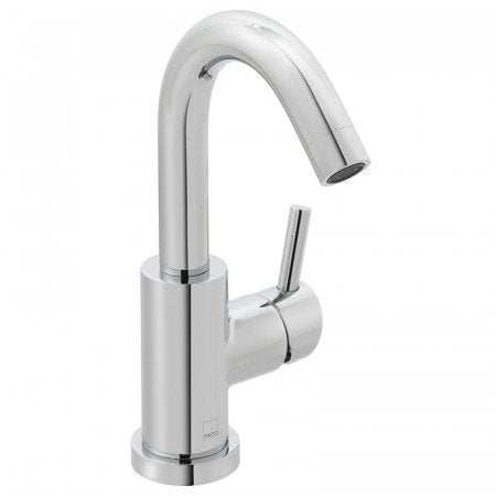Vado Elements Air Mono Sink single lever chrome deck-mounted mixer tap with swivel spout