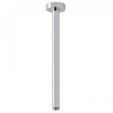 Vado Elements Fixed Head 300mm chrome ceiling mounting arm for bathroom accessories