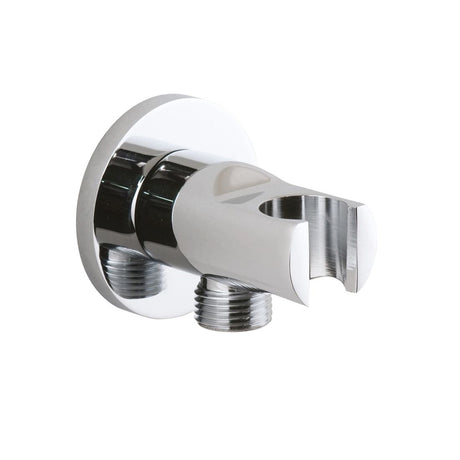Vado Integrated Outlet and Shower Bracket Wall Outlet - Chrome - ELE - OUTLETBRACK3 - CP - TAP 'N' SHOWER