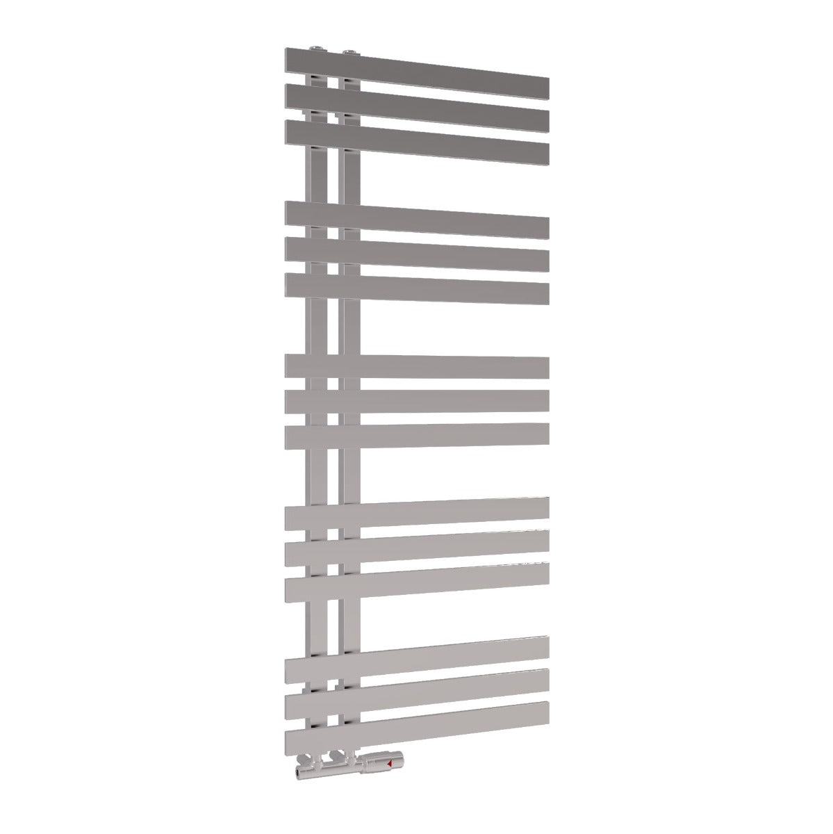 Scudo Elizabeth Designer Towel Radiator 1200 x 500mm - Chrome - ELIZ1200 - 500 - C - TAP 'N' SHOWER
