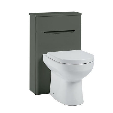 Scudo Ella Floorstanding WC Unit 500mm - Anthracite - ELLA-WCUNIT-ANTHRACITE