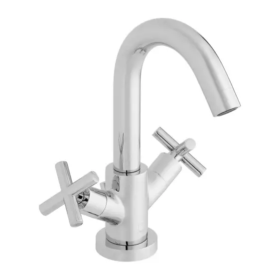 Vado Elements Mono Basin Mixer with Pop-Up Waste - Chrome - ELW-100F-C/P