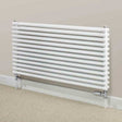 Supplies4Heat Chaucer 538mm Height x 1220mm Width White Single Horizontal Radiator - CHAU531216SHW - TAP 'N' SHOWER