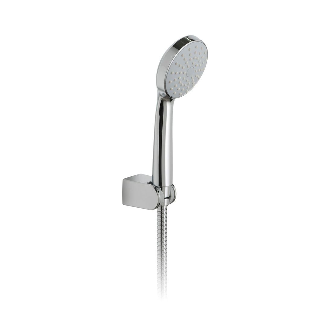 Vado Eris Single Function Hand Held Shower Head with Hose and Bracke - Polished Chrome - ERI - SFMK - C/P - TAP 'N' SHOWER