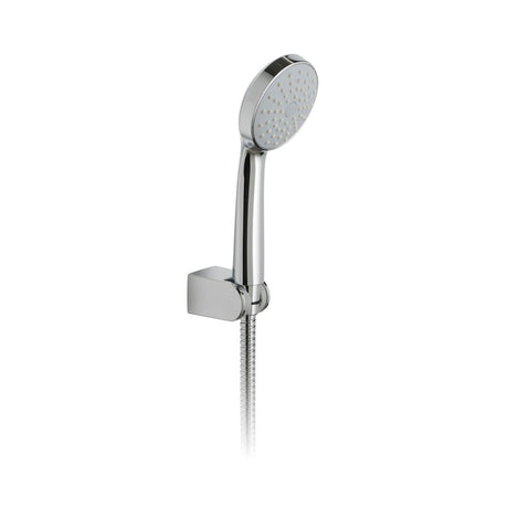 Vado Eris Single Function Hand Held Shower Head with Hose and Bracke - Polished Chrome - ERI - SFMK - C/P - TAP 'N' SHOWER