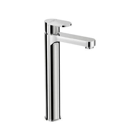 Oakham Osmore Tall Mono Basin Mixer Tap With Click Waste - Chrome