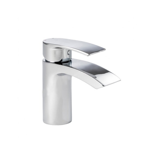Oakham Mantaro Basin Mixer Tap With Click Waste - Chrome