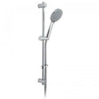 Vado Evolve 4 Function chrome slide rail shower kit with adjustable handheld showerhead