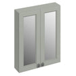 Burlington Olive 2 Door Mirror Cabinet 600mm - F6MO