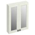 Burlington Sand 2 Door Mirror Cabinet 600mm - F6MS