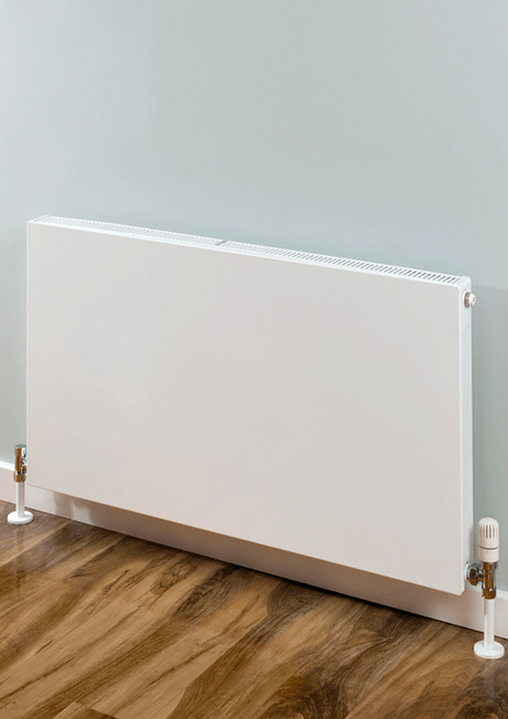 Supplies4Heat Faraday 600mm Height x 1600mm Width White Single Flat Panel Radiator - FARA601611