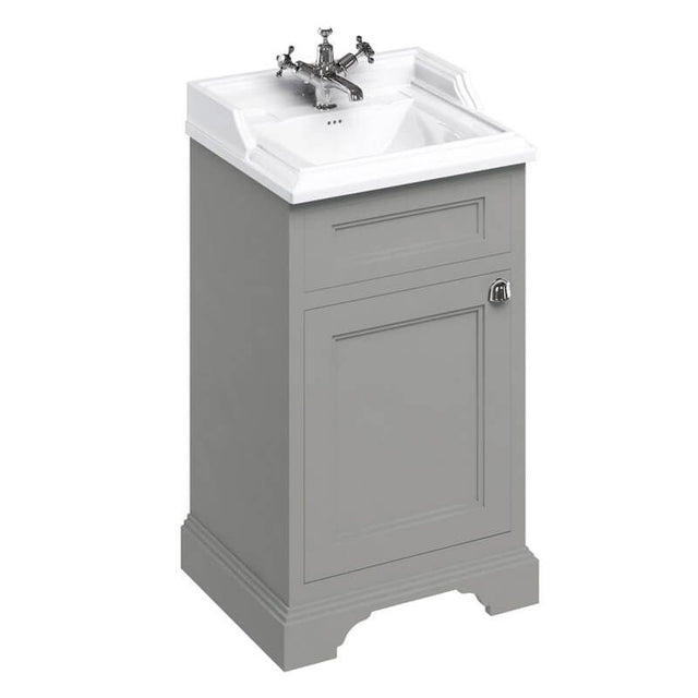 Burlington Olive Freestanding 1 Door Vanity Unit ONLY 500mm - FC8O