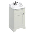 Burlington Sand Freestanding 1 Door Vanity Unit ONLY 500mm - FC8S