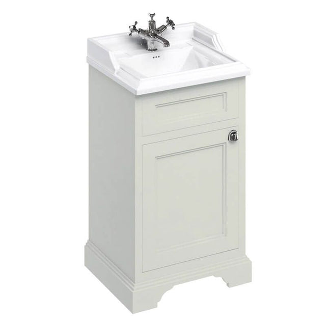 Burlington Sand Freestanding 1 Door Vanity Unit ONLY 500mm - FC8S