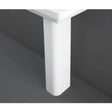 Rak Resort Full Pedestal For 50cm-65cm Basins - White - RSTPED