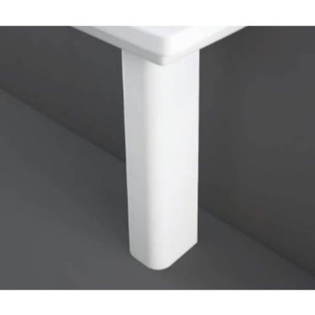 Rak Resort Full Pedestal For 50cm-65cm Basins - White - RSTPED